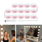 Spiegelfrontlicht Dimmbarer Schminkspiegel USB-Touch-Control-Licht, 2 LEDs, 6 LEDs, 10 LEDs, 14 LEDs