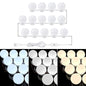 3 Farbtemperatur-Spiegel-Frontlampe USB Einfache Badezimmer-Make-up-Glühbirnen, 2 LEDs, 6 LEDs, 10 LEDs, 14 LEDs