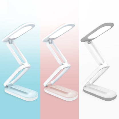 YAGE T125 LED Desk Lamp USB Foldable Reading Eye Light, Porcelain White, Blue White, Pink White