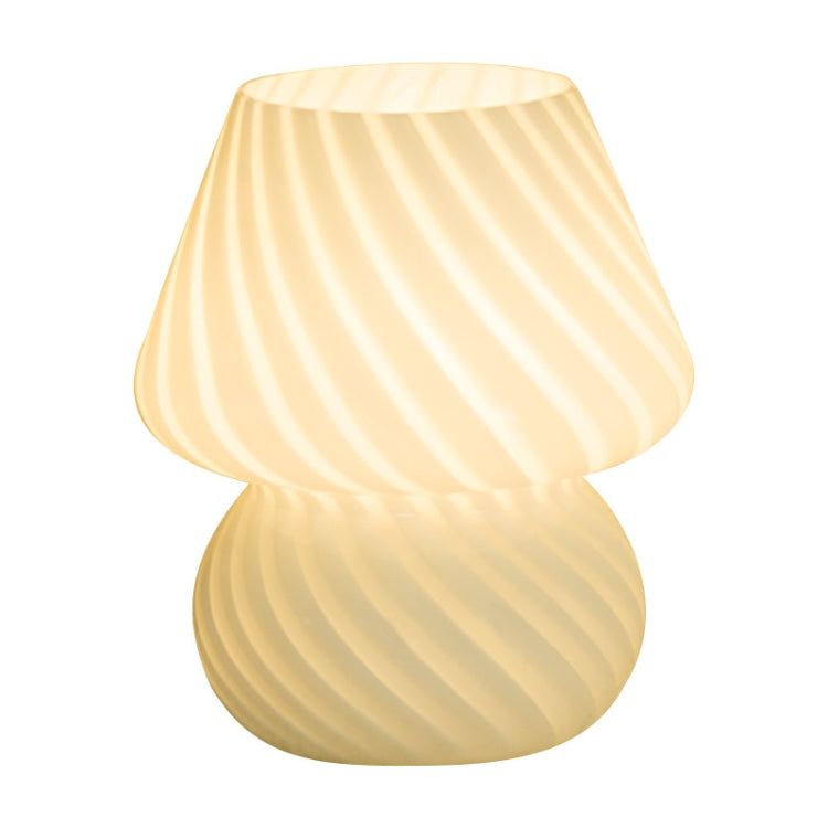 PJ-104 5W Pilzglas-Tischlampe für Schlafzimmer, Nachttisch, Dekoration, CN-Stecker, Spezifikation:, monochromes warmes Licht, kleine Elfen-Glühbirne, Fernbedienung + kleine Elfen-Glühbirne