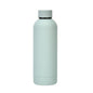 Stainless Steel Outdoor Matte Water Bottle Portable Sports Water Cup Rubber Paint Insulation Cup, Moss Green, Light Pink, Smoky Pink, Cinnabar Orange, Green White, Khaki, Ink Black, Lake Blue, Gray Green, Lilac Purple, Indigo, Gray