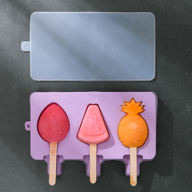 Hausgemachte Kinder süße Silikon Cartoon Popsicle Eisform, große Frucht