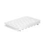 Creative Home Refrigerator Ice Box Ice Lattice Spherical Ice Cube Mould, Spherical(White)