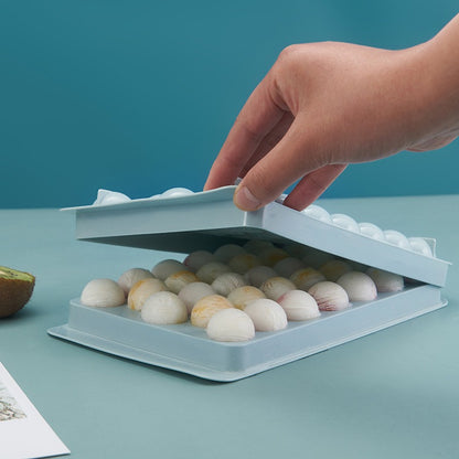 Creative Home Refrigerator Ice Box Ice Lattice Spherical Ice Cube Mould, Spherical(White)