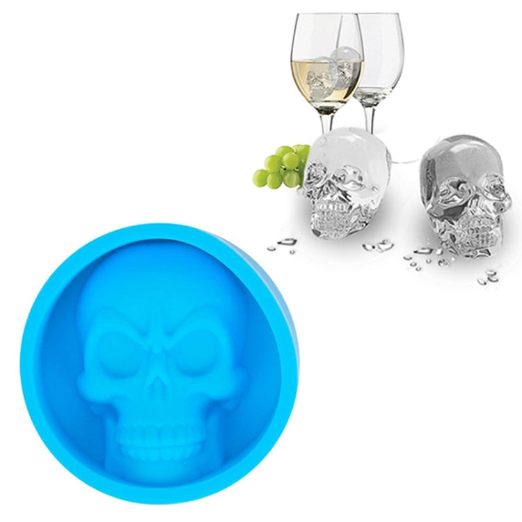 Küchen-Eisbox, lebensmittelechtes Silikon, Totenkopf-Eisgitter, kreative Whisky-Eiskugel-Eisform, Katzenpfotenform (rot), Totenkopfform (blau), Totenkopfform (grün), Totenkopfform (orange)