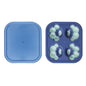 Household Cat Paw Shape Creative Silicone Ice Box Ice Cube Mold Ice Hockey DIY Food Supplement Box with Lid, Cat Paw Shape(Lilac Purple), Cat Paw Shape(Shrimp Red), Cat Paw Shape(Vegetation Green), Cat Paw Shape(Blue Green), Cat Paw Shape(Pink Purple)