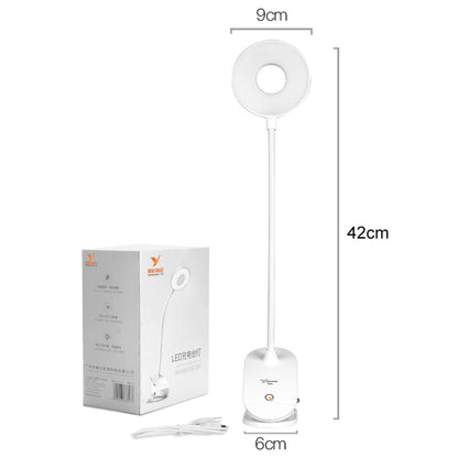 YAGE YG-8102 2W 18LEDs Touch-Schalter 3-Stufen-Dimm-Clip Schreibtischlampe Augenschutz LED-Licht