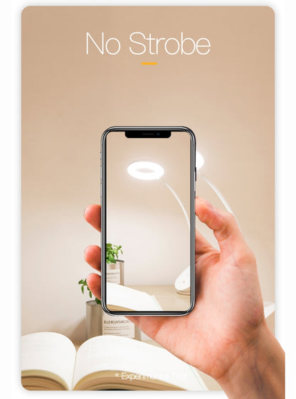 YAGE YG-8102 2W 18LEDs Touch-Schalter 3-Stufen-Dimm-Clip Schreibtischlampe Augenschutz LED-Licht