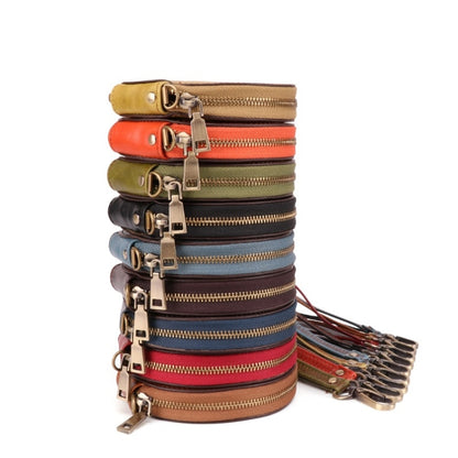 K058 Retro Cute Round Coin Storage Bag Casual Clutch