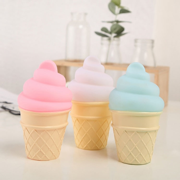 3 PCS Cartoon Eis Nachtlicht Kinderzimmer LED-Licht, Blau, Weiß, Rosa