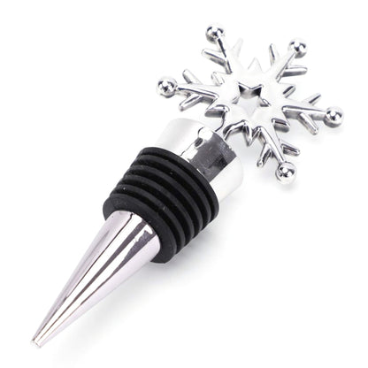 10 PCS Fresh-Keeping Sealed Red Wine Cork Champagne Stopper, Champagne Stopper(Snowflake), Champagne Stopper(Crown)