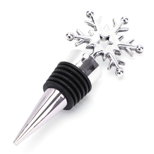 10 PCS Fresh-Keeping Sealed Red Wine Cork Champagne Stopper, Champagne Stopper(Snowflake), Champagne Stopper(Crown)