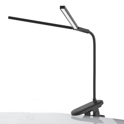 TD5 Doppellampenkopf USB-Desktop-Clip-Tischlampe, Stil:, Wiederaufladbare Version (Pink), Wiederaufladbare Version (Grün), Plug-in-Version (Schwarz)