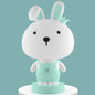 3W Cartoon Crown Pet USB Touch Control Nachtlicht, Kaninchen Pink, Kaninchen Grau, Kaninchen Hellblau, Bär Pink, Bär Grau, Bär Kaffee, Kuh Pink, Kuh Kaffee, Kuh Grün, Tiger Pink, Tiger Kaffee, Tiger Grün