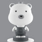 3W Cartoon Crown Pet USB Touch Control Nachtlicht, Kaninchen Pink, Kaninchen Grau, Kaninchen Hellblau, Bär Pink, Bär Grau, Bär Kaffee, Kuh Pink, Kuh Kaffee, Kuh Grün, Tiger Pink, Tiger Kaffee, Tiger Grün