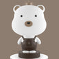 3W Cartoon Crown Pet USB Touch Control Nachtlicht, Kaninchen Pink, Kaninchen Grau, Kaninchen Hellblau, Bär Pink, Bär Grau, Bär Kaffee, Kuh Pink, Kuh Kaffee, Kuh Grün, Tiger Pink, Tiger Kaffee, Tiger Grün