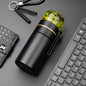 739 316 Edelstahl Teeglas Thermosbecher, Weiß, Schwarz, Gold