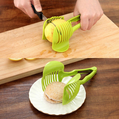 Handheld Creative Kitchen Obst- und Gemüseschneider Zitronenschneider Multifunktions-Küchenwerkzeug, Zitronenschneider