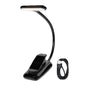 8021 Mini-Buch-Clip-Licht, LED-Noten-Augenschutz-Leselampe, Schwarz, Weiß