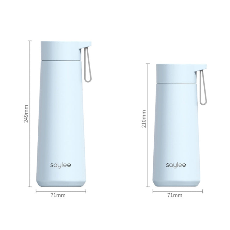 Saylee 304 Edelstahl-Thermosbecher, tragbar, 350 ml, 420 ml
