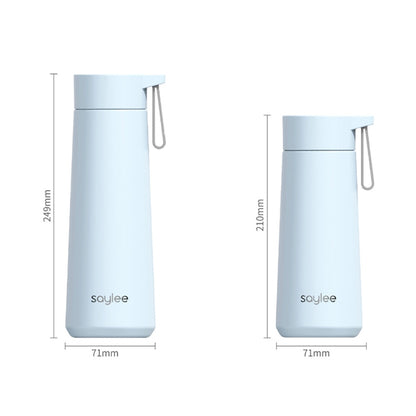 Saylee 304 Edelstahl-Thermosbecher, tragbar, 350 ml, 420 ml