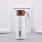 Zarte Thermoskanne aus Edelstahl 304 mit Holzmaserung, 400 ml, 500 ml