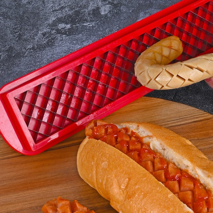 Hot Dog Schinken &amp; Ei Cutter Barbecue Cut Texture Tool, Barbecue Cut