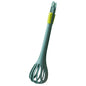 Mehrzweck-Nylon-Schneebesen, Lebensmittelclip, manuelles Mixer-Backwerkzeug, Grün, Schwarz, Orange