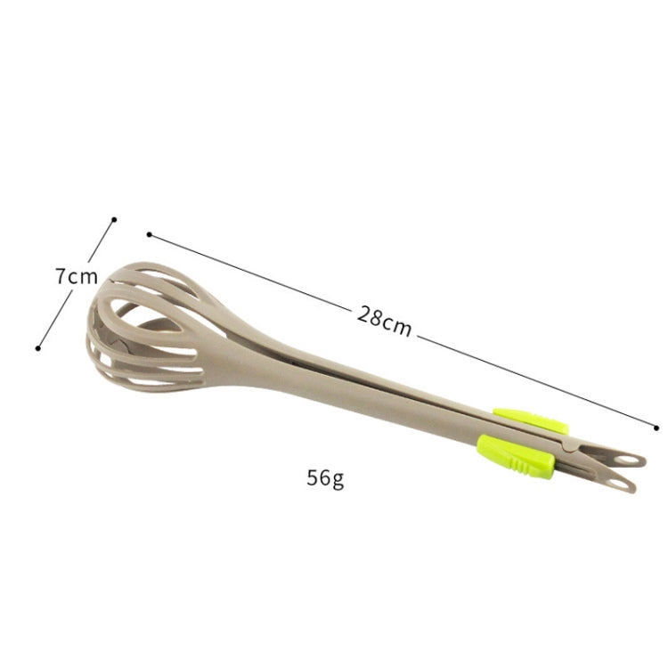 Mehrzweck-Nylon-Schneebesen, Lebensmittelclip, manuelles Mixer-Backwerkzeug, Grün, Schwarz, Orange