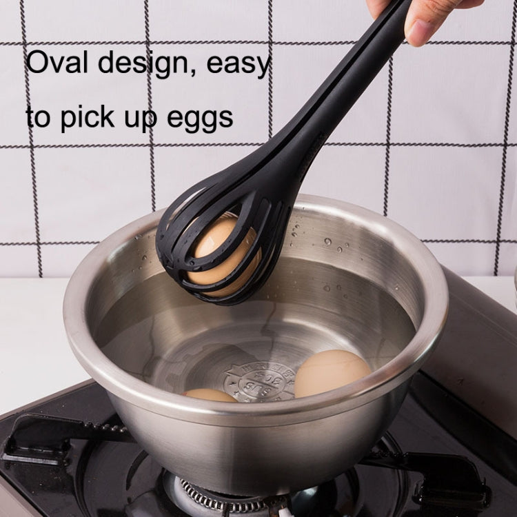 Mehrzweck-Nylon-Schneebesen, Lebensmittelclip, manuelles Mixer-Backwerkzeug, Grün, Schwarz, Orange