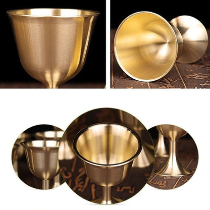 Bar Cocktail Whiskey Pure Copper Goblet, Small, Medium