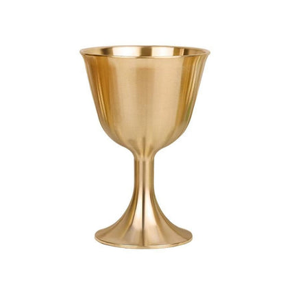 Bar Cocktail Whiskey Pure Copper Goblet, Small, Medium