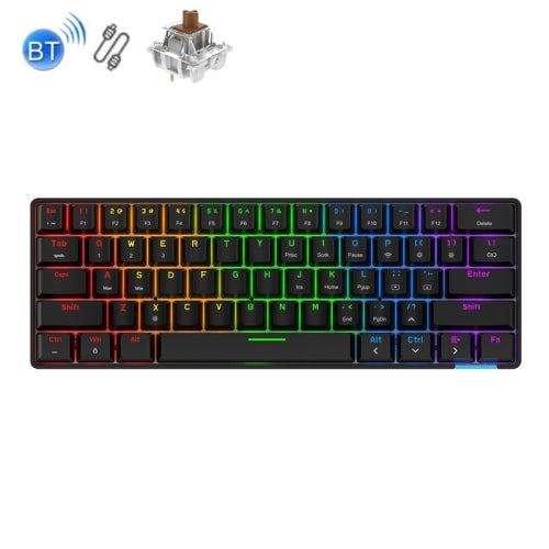 Wireless Bluetooth Mechanical Keyboard Charging Dual-mode Keyboard