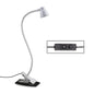 668A001 USB-Schreibtischlampe mit 360-Grad-Biegeschlauch, Spezifikationen:, Weiß stufenloses Dimmen, Schwarz stufenloses Dimmen, Weiß mit zwei Geschwindigkeiten Dimmen, Schwarz mit zwei Geschwindigkeiten Dimmen