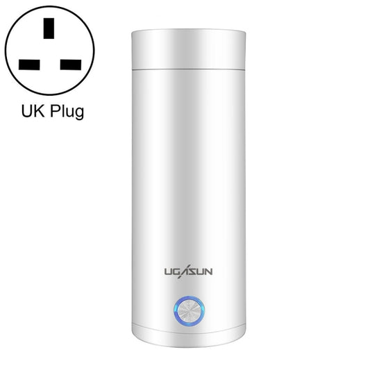 UGASUN Tragbarer elektrischer Mini-Wasserbecher für unterwegs, UK-Stecker (weiß), EU-Stecker (weiß), US-Stecker (weiß), UK-Stecker (pink), EU-Stecker (pink), US-Stecker (pink)