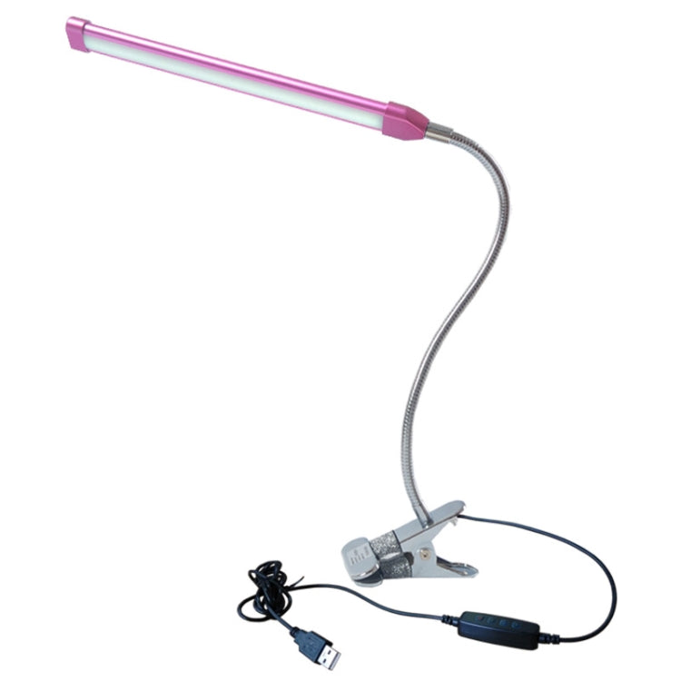 USB-Clip-Lampe Student Augenschutz LED Dimmbare Schreibtischleuchte, Lila, Gold, Schwarz, Silber