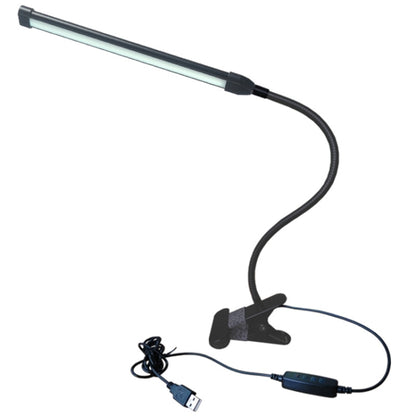 USB-Clip-Lampe Student Augenschutz LED Dimmbare Schreibtischleuchte, Lila, Gold, Schwarz, Silber