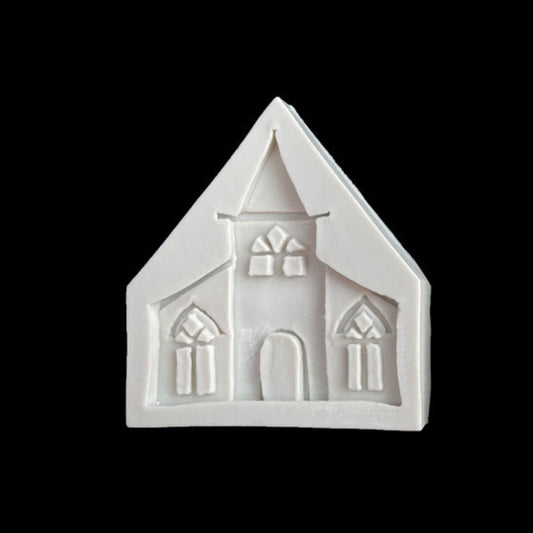 Silikonform mit Musikschloss, für Schokoladen-Fondant und Kuchendekoration, Stil:, Spezifikation: Dreieck, Dreieck, Rechteck