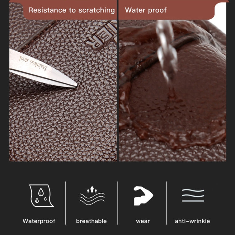 WEIXIER D244 Men Shoulder Bag Large Capacity Business Retro Messenger Bag, D244 Black, D244 Brown