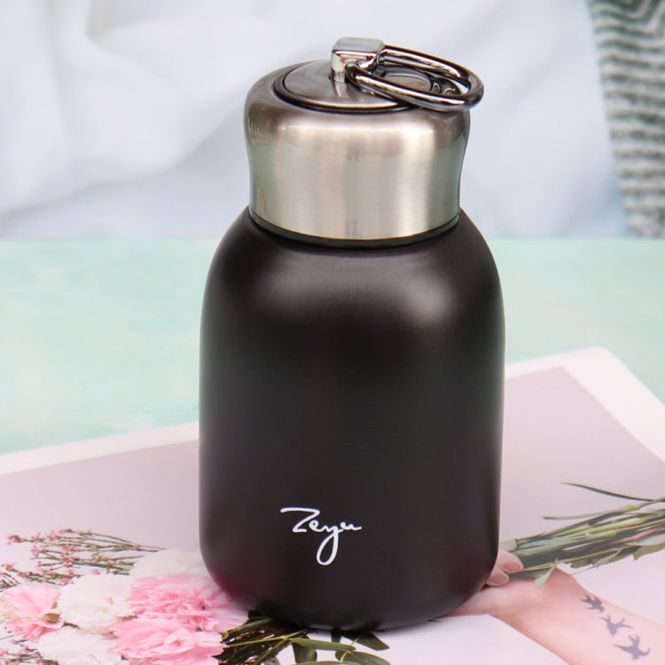 280 ml 304 Edelstahlgriff Vakuum-Isolierbecher Big Belly Geschenkbecher, Schwarz, Gold, Grün, Silber, Roségold