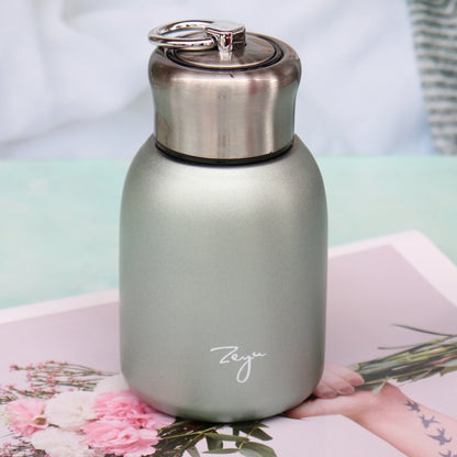 280 ml 304 Edelstahlgriff Vakuum-Isolierbecher Big Belly Geschenkbecher, Schwarz, Gold, Grün, Silber, Roségold