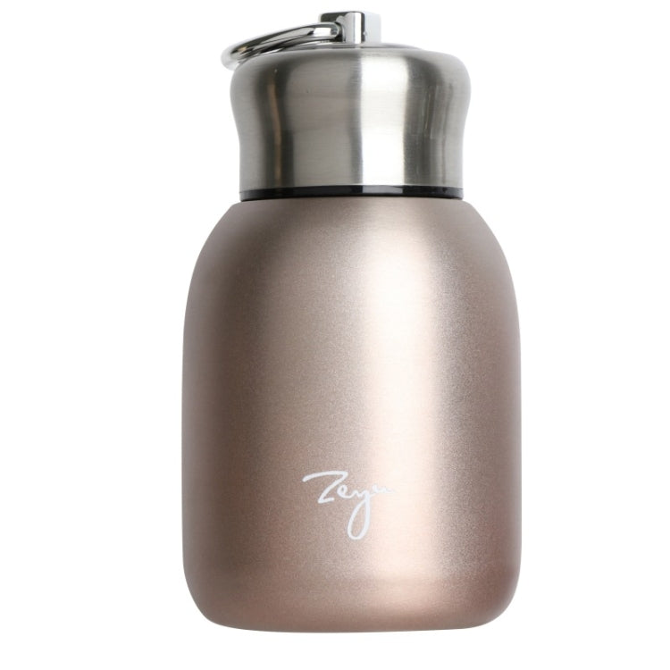 280 ml 304 Edelstahlgriff Vakuum-Isolierbecher Big Belly Geschenkbecher, Schwarz, Gold, Grün, Silber, Roségold