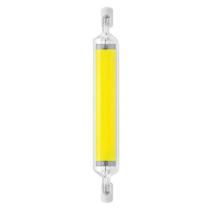 R7S LED COB Dimmer Glaslampe Doppelseitiges horizontales Plug-in-Licht, 78 mm 10 W, 118 mm 20 W