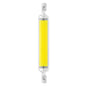 R7S LED COB Dimmer Glaslampe Doppelseitiges horizontales Plug-in-Licht, 78 mm 10 W, 118 mm 20 W