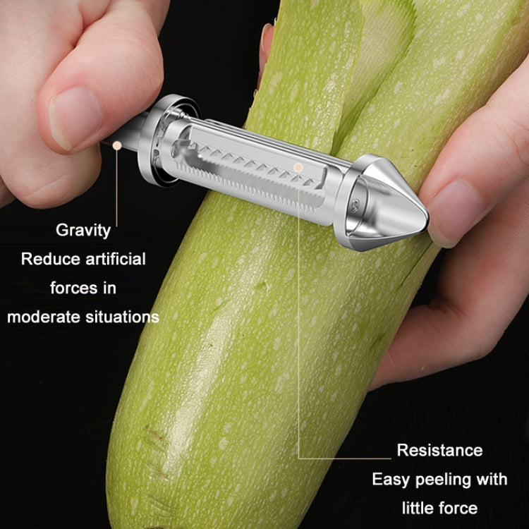 Multifunktionales Obstschälmesser aus Edelstahl, 3 in 1, 5 in 1