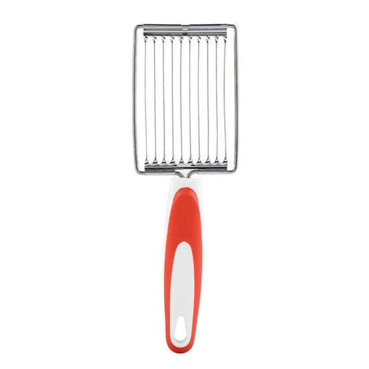 Tomaten-Fleischschneider, rutschfester Obstschneider aus Edelstahl, Obstschneider (orange), Obstschneider (lila), Obstschneider (blau), Obstschneider (grün)