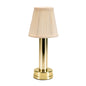 USB-Lade-Ambiente-Licht LED-Nachttischlampe Kleines Nachtlicht, Silber, Golden