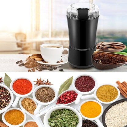 M150A Elektrische Mini-Kaffeemühle aus Edelstahl, Getreidebohnen-Mahlmaschine, Spezifikationen:, US-Stecker (lila), US-Stecker (schwarz), US-Stecker (weiß), EU-Stecker (weiß), EU-Stecker (lila), UK-Stecker (weiß), UK-Stecker (schwarz), UK-Stecker (lila)