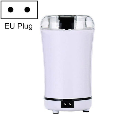 M150A Elektrische Mini-Kaffeemühle aus Edelstahl, Getreidebohnen-Mahlmaschine, Spezifikationen:, US-Stecker (lila), US-Stecker (schwarz), US-Stecker (weiß), EU-Stecker (weiß), EU-Stecker (lila), UK-Stecker (weiß), UK-Stecker (schwarz), UK-Stecker (lila)