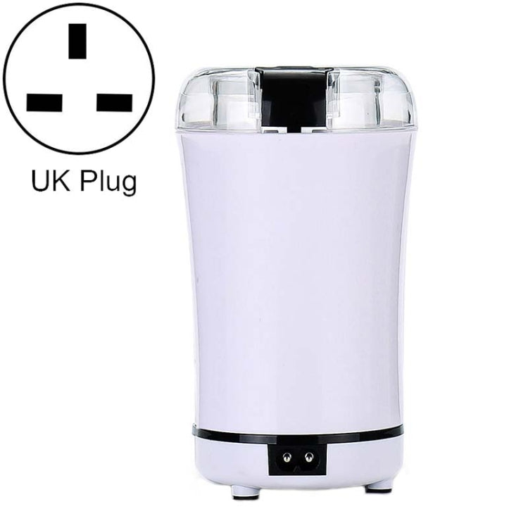 M150A Elektrische Mini-Kaffeemühle aus Edelstahl, Getreidebohnen-Mahlmaschine, Spezifikationen:, US-Stecker (lila), US-Stecker (schwarz), US-Stecker (weiß), EU-Stecker (weiß), EU-Stecker (lila), UK-Stecker (weiß), UK-Stecker (schwarz), UK-Stecker (lila)